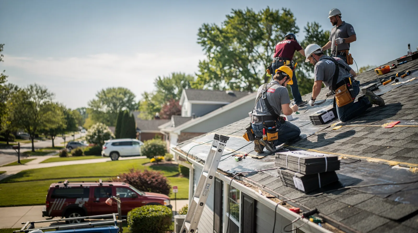 Roof Repair in Olive Branch, IL around you